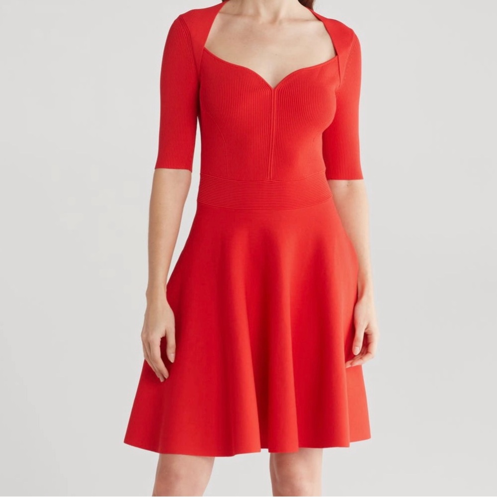 Ted Baker London Milly Sweetheart Sweater Dress NWT